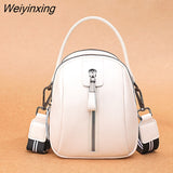 Weiyinxing Women Genuine Leathe Handbags Women's Bag High Quality Cowhide Shoulder Bags Fashion Luxury Female Messenger Tote bags