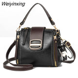 Weiyinxing trend handbags for women Vintage PU Leather Shoulder Hand Bag Ladies Daily Casual Crossbody Purses Female Messenger Bag