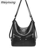 Weiyinxing Quality Purse Leather Luxury Handbags Women Shoulder Bags Designer Crossbody Bag for Women Bag Fashion Female Messenger Bag