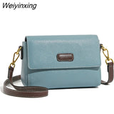 Weiyinxing Cow Leather Tote Bag Women Bags 2023 Fashion Women Shoulder Bags Genuine Leather Small Handbags Casual Ladies Crossbody Bag