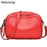 Weiyinxing Handbags Women Bags Designer Crossbody Feminina Bolsa Female Shoulder Bag Brand Ladies Soft Genuine Leather Messenger Bag