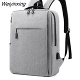 Weiyinxing New Laptop Usb Backpack School Bag Rucksack Anti Theft Men Backbag Travel Daypacks Male Leisure Backpack Mochila Women Gril