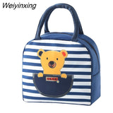 Weiyinxing Kawaii Lunch Bags For Girls Kids Children Women Thermal Insulated Lunch Box Tote Food Cooler Bag Milk Bottle Pouch