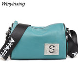 Weiyinxing Genuine Leather Women Handbags Women's bag High Quality Soft Cowhide Female Shoulder Bag Fashion Luxury Brand Messenger Bag