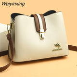 Weiyinxing Women Bags Designer Handbags Casual Leather Cowhide High Capacity Shoulder Crossbody Bags for Women 2023 The New Luxury Handbags