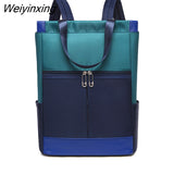 Weiyinxing Women Backpack Nylon School Bags Teenage Girl Shoulder Bags Female 2023 Backpack New Trend Female Backpack Fashion Casual