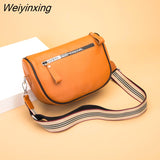 Weiyinxing Quality Soft Genuine Leather Handbags Fashion Luxury Brand Women Shoulder Bag Designer Ladies Tote bag Female Messenger Bag