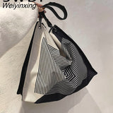 Weiyinxing Women's Shopper Bags Luxury Designer Handbag Female Korean Fashion Zipper Large Capacity Shopping Shoulder Bags For Women