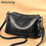 Weiyinxing Fashion Women Genuine Leather Handbags Women's bags Designer Female Shoulder Bags Luxury Brand Cowhide Ladies Messenger Bag