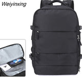 Weiyinxing Backpack Multifunctional Travel Bag Big Capactiy Backpack Shoulder Bags for Women with Independent Shoes Pocket Backpack