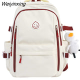 Weiyinxing Fashion Waterproof Cute Nylon Girl Travel Book Bag Women Student Kawaii Laptop School Bags Ladies College Backpack Trendy