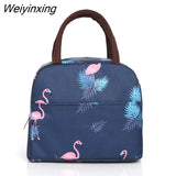 Weiyinxing Lunch Bag New Thermal Insulated Lunch Box Tote Cooler Handbag Bento Pouch Dinner Container School Food Storage Bags