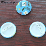 Weiyinxing Your Logo Button Badge Tinplate Badges Maker Personality Cheap Button Badges Custom Button Pins