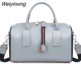 Weiyinxing Genuine Leather Shoulder Bag Women's bag Fashion Luxury Brand Women Handbags High Quality Soft Cowhide Female Messenger Bag