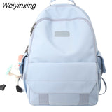 Weiyinxing Women 2023 New Trending Women's vintage Backpack Waterproof Nylon Shopping Backpack Fashion Teen Girl Backpacks