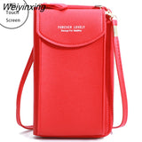 Weiyinxing Multi Functional Women Bag Touch Screen Mobile Bag Wallet Casual Fashion Outdoor One Shoulder Messenger Bags for Women 2023