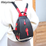 Weiyinxing 2023 Designer Fashion Women Leather Backpack Soft Touch Multi-Function Small Backpack Female Ladies Shoulder Bag Girl Purse