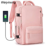 Weiyinxing Women Backpack Women's Large Capacity Backpack Independent Shoe Bag Travel Waterproof Backpack Outdoor Multi-Function Backpack