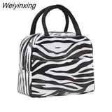 Weiyinxing Portable Fridge Thermal Bag Women Children's School Thermal Insulated Lunch Box Tote Food Small Cooler Bag Pouch