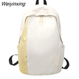 Weiyinxing Lady Waterproof High Capacity Book Backpack Girl Boy College Backpack Male Female Travel Bag Fashion Men Women Laptop Bag