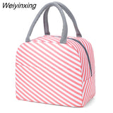 Weiyinxing Insulated Bag Lunch Box Lunch Bags For Women Portable Fridge Bag Tote Cooler Handbags Kawaii Food Bag for Work