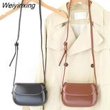 Weiyinxing Women Messenger Bag High Quality PU Leather Shiny Shoulder Bag Fashion Hard Bag Flip Buckle Mobile Phone Bag Outing Coin Purse