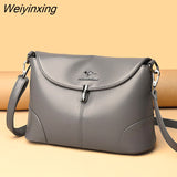 Weiyinxing High Quality Lady bags Designers Women Messenger Bags High capacity Females Leather Crossbody Shoulder Bag Handbag Satchel