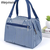 Weiyinxing Bag Cooler Tote Portable Insulated Box Canvas Thermal Cold Food Container School Picnic For Men Women Kids Travel Lunchbox