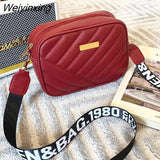 Weiyinxing New Messenger Bag for Women Trend Handbags Embroidered Camera Female Cosmetic Bag Fashion Ladies Crossbody Shoulder Bags