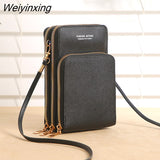 Weiyinxing Multi Functional Women Bag Touch Screen Mobile Bag Wallet Casual Fashion Outdoor One Shoulder Messenger Bags for Women 2023