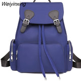 Weiyinxing Backpack Women Backpack Solid Color Women Shoulder Bag Fashion School Bag For Teenage Girl Children School Backpacks Female