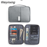 Weiyinxing Travel Wallet Family Passport Holder Creative Waterproof Document Case Organizer Travel accessories Document Bag Cardholder