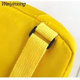 Weiyinxing Cute Cartoon Smiley Baby Backpack Children Boy Girl Chest Crossbody Bags Travel Harness Bag Adjustable Nylon Kids Chest Bag