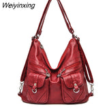 Weiyinxing Famous Brand Women Shoulder Tote bag Fashion High Quality Woman Messenger Bag Luxury Soft Leather Handbags Women's Bags