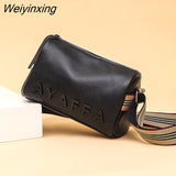 Weiyinxing Genuine Leather Fashion Women Shoulder Bags High Quality Brand Lady Handbag First layer cowhide Women's Crossbody Tote bag