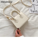 Weiyinxing Sale Fashion Small Square Bag 2023 New Popular Retro Mini Handbag Literary Crowds Shoulder Messenger Female Bag