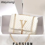 Weiyinxing for Women 2023 New Luxury Handbags Famous Brand Designer Shoulder Bag Female Messenger Crossbody Ladies Houlder Hand Bags