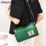 Weiyinxing Genuine Leather Women Handbags Women's bag High Quality Soft Cowhide Female Shoulder Bag Fashion Luxury Brand Messenger Bag