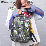 Weiyinxing Large Capacity Men's And Women's Backpacks New Outdoor Camouflage Travel Bag Men's Waterproof Backpack Mountaineering Bag