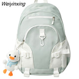 Weiyinxing Waterproof Cool Student College Fashion Ladies Backpack Female Cute Bag Travel Book Kawaii Backpack Laptop Women School Bag