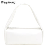 Weiyinxing Square Phone Bag 2023 Personality Casual Handbag Solid color one-shoulder messenger bag mini Totes Women Underarm Bag