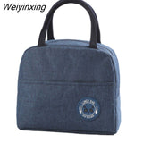 Weiyinxing Bags Portable Zipper Thermal Bag Lunch Bag For Women Portable Fridge Bag Lunch Box Tote Thermal Food Door Bag