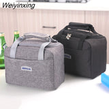 Weiyinxing Lunch Bag New Thermal Insulated Lunch Box Tote Cooler Handbag Bento Pouch Dinner Container School Food Storage Bags