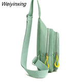 Weiyinxing Color Chest Bags for Women Large Capacity Travel Crossbody Bags Female Phone Pouch Belt Bag Ladies Daily Street Fanny Pack