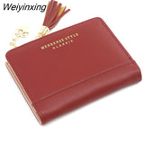 Weiyinxing Women Wallet Small Cute Wallet Women Short Leather Women Wallets Zipper Heart Purses Portefeuille Female Purse Clutch