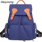 Weiyinxing Backpack Women Backpack Solid Color Women Shoulder Bag Fashion School Bag For Teenage Girl Children School Backpacks Female