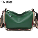 Weiyinxing Genuine Leather Women Handbag Women's Bag Designer Cowhide Women Shoulder bag Luxury Totes New Fashion Female Messenger Bag