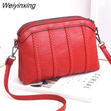 Weiyinxing Brand Women's Bag 2023 Trend Pu Leather Women Single-Shoulder Messenger Bag Fashion Designer Crossbody Purse Bag Bolsos