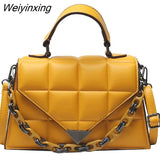 Weiyinxing Luxury Handbags Women's Shoulder Bags Fashion Quality Pu Leather Ladies Messenger Purses Classic Female Crossbody Bag