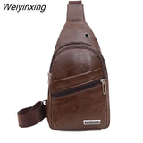 Weiyinxing Chest Fanny Pack For Women Belt Bag Light Reflective Crossbody Shoulder Messenger Bag Side Party Bag For Man Belt Pouch